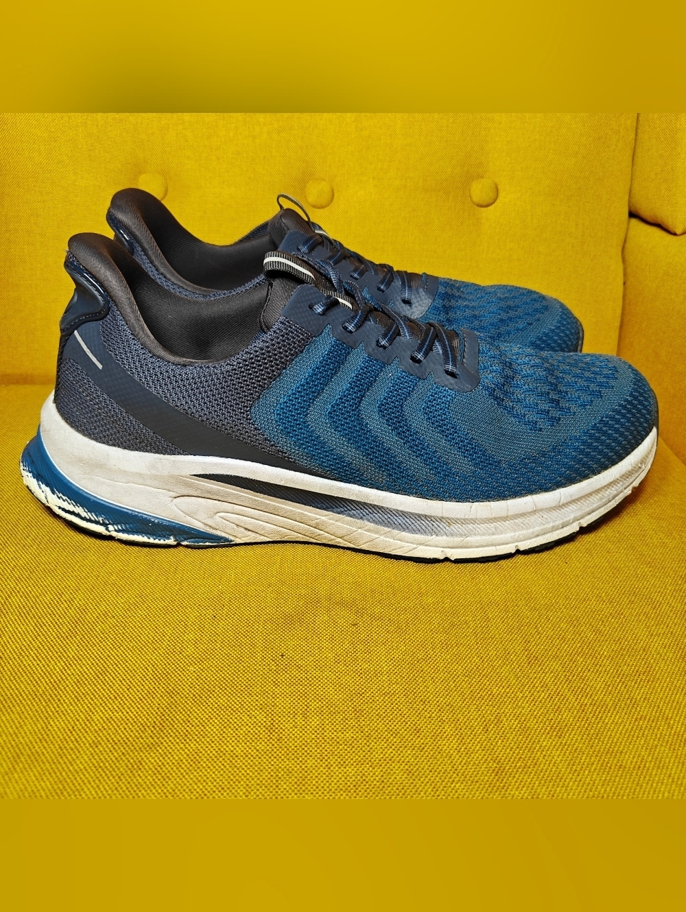 Orthofeet Tilos Hands-Free Stretch Knit Sneaker Men's Shoes Size 12D